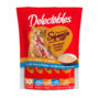 Delectables squeeze up 10 count variety pack. Chicken and Tuna & Shrimp lickable cat treats. Hartz SKU# 3270050426