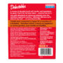 Delectables™ Lickable Treat – Soft Paté Tuna & Chicken. Back of package. Hartz SKU# 3270050529.