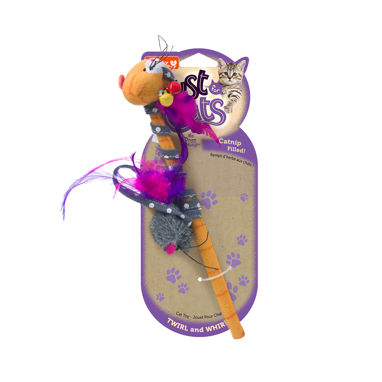 Feather whirl cat toy discount