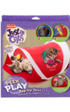 Hartz Just for Cats peek and play interactive cat toy.