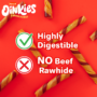 Oinkies. Highly digestable. No beef rawhide.