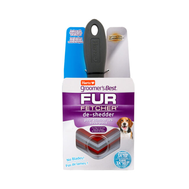 Fur Fetcher deshedding tool for dogs.