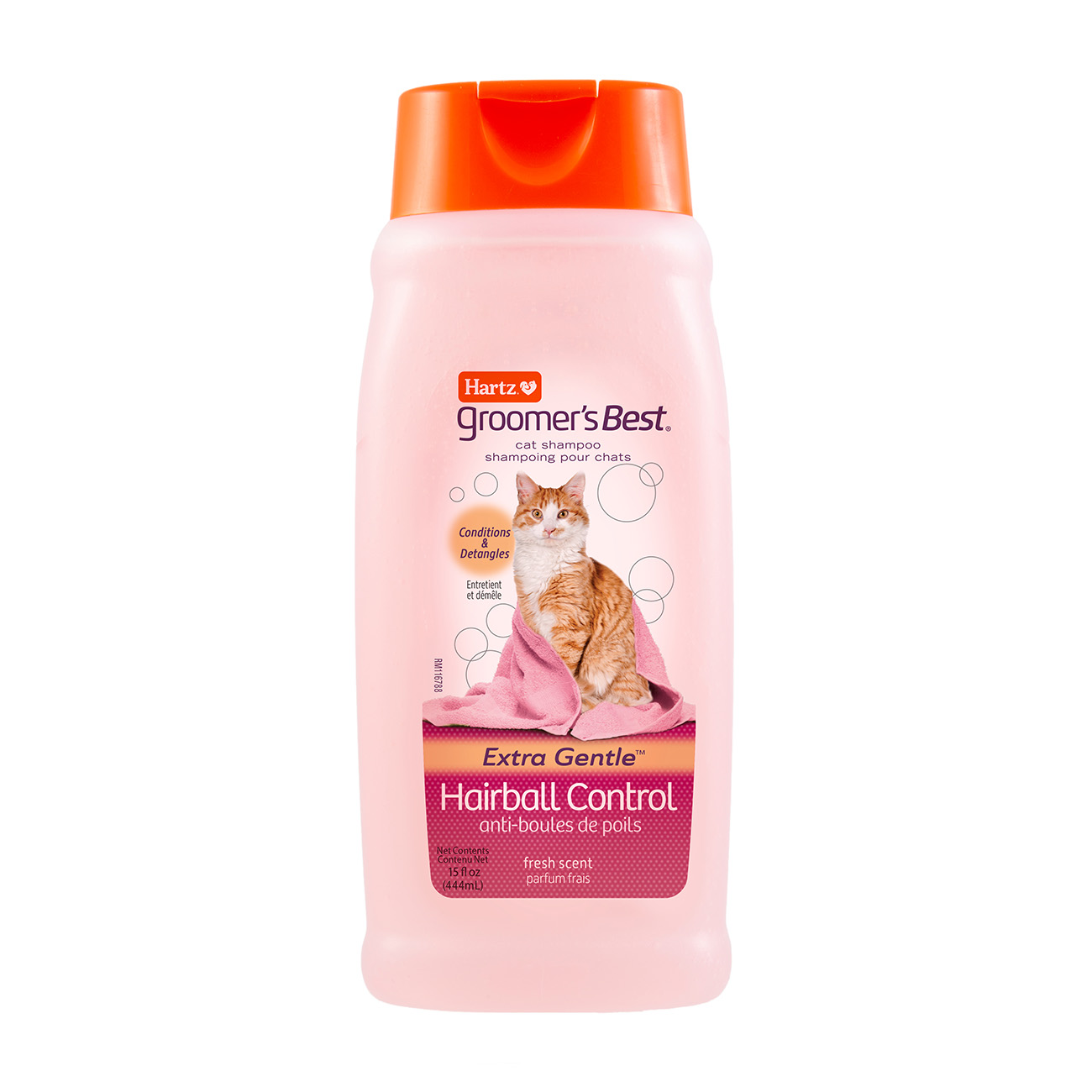 Hartz® GROOMER’S BEST® Hairball Control Shampoo for Cats Hartz