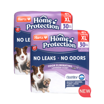 New! Hartz Home Protection Odor Eliminating XL dog pads. Lavender scent. 60 count.