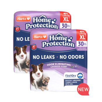 New! Hartz Home Protection Odor Eliminating XL dog pads. Lavender scent. 60 count.