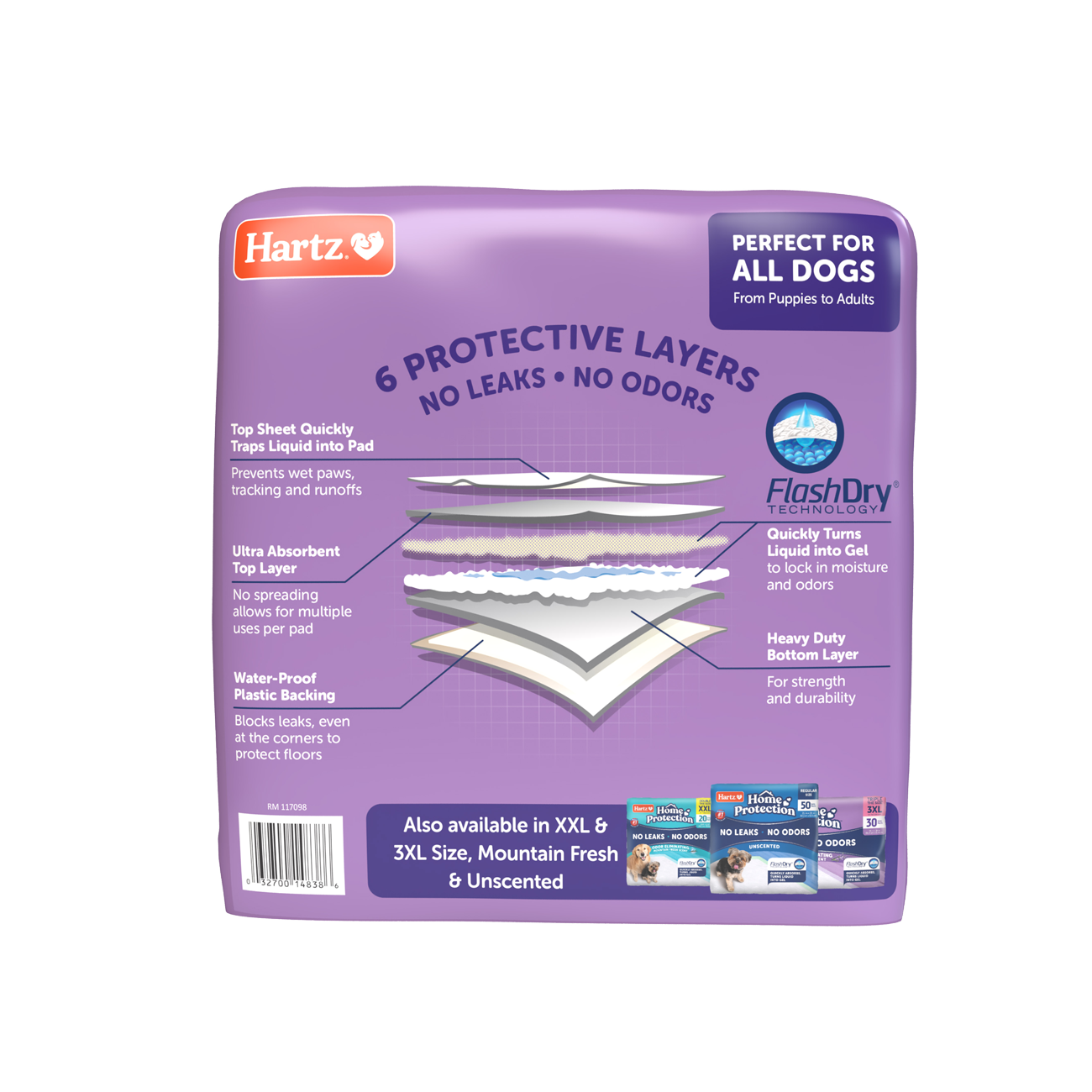 Hartz lavender dog pads cheap