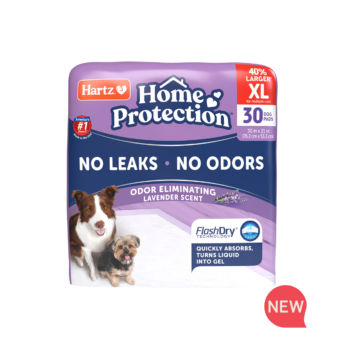 New Hartz Home Protection Odor Eliminating XL dog pads. Lavender scent.