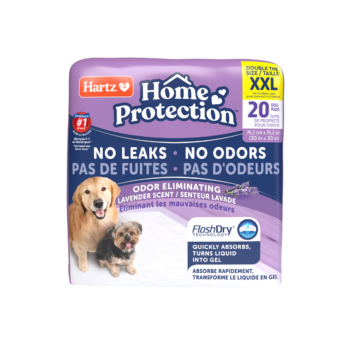 Hartz® Home Protection™ XXL Odor Eliminating Dog Pads 20 Count - Lavender Scent