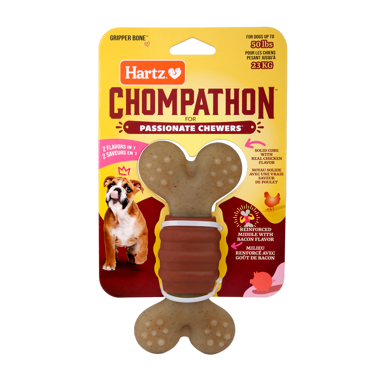 Hartz Chompathon Gripper Bone For