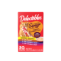 Delectables Squeeze Up wet cat treat. Hartz SKU# 3270013036. Front of package.