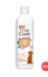 Hartz True Coat Curly or Wavy Coat detangle dog shampoo.