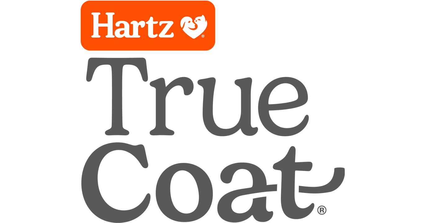 Hartz True Coat natural dog shampoo.