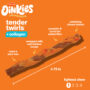 Oinkies Tender Twirls with real chicken breast and sweet potato.