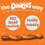 Oinkies Tender Twirls with real chicken breast and sweet potato.