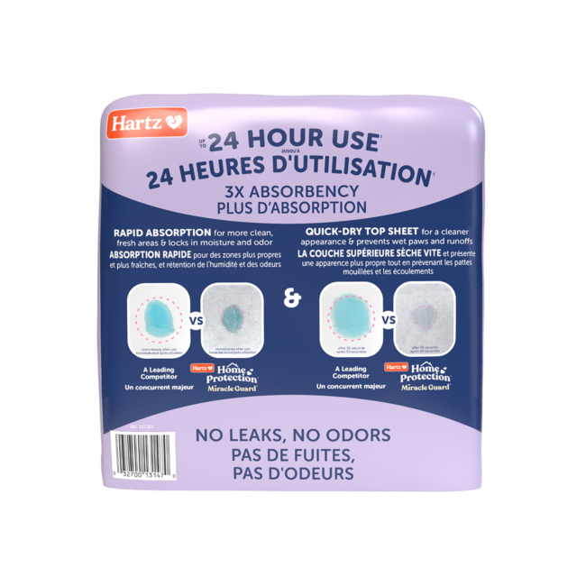 Hartz® Home Protection® Miracle Guard® Lavender Scented Extra Absorbent Dog Pads - XXL - 20 count
