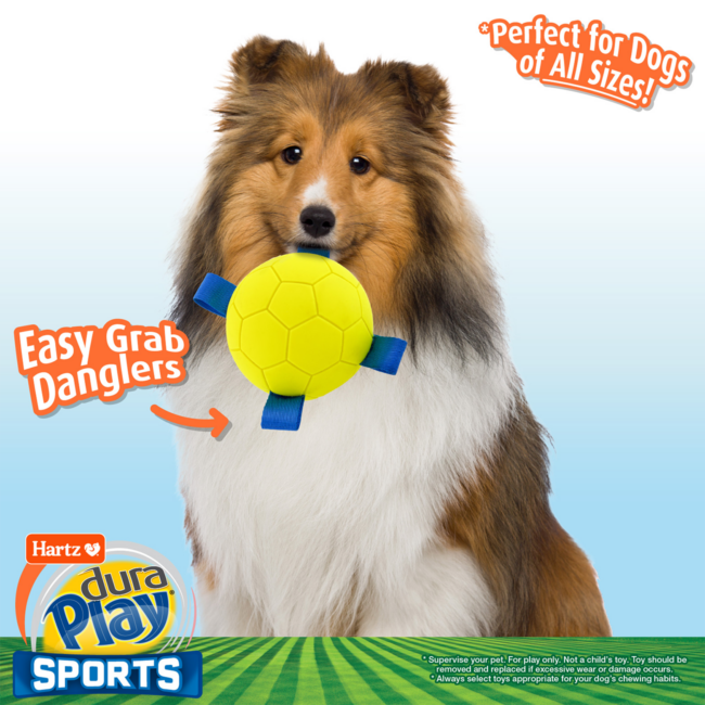 Hartz Dura Play Sports Dog Toy Easy Grab Danglers