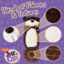 Hartz Just for Cats Chucklin’ Beaver Kicker Cat Toy Blend of Fabrics & Textures