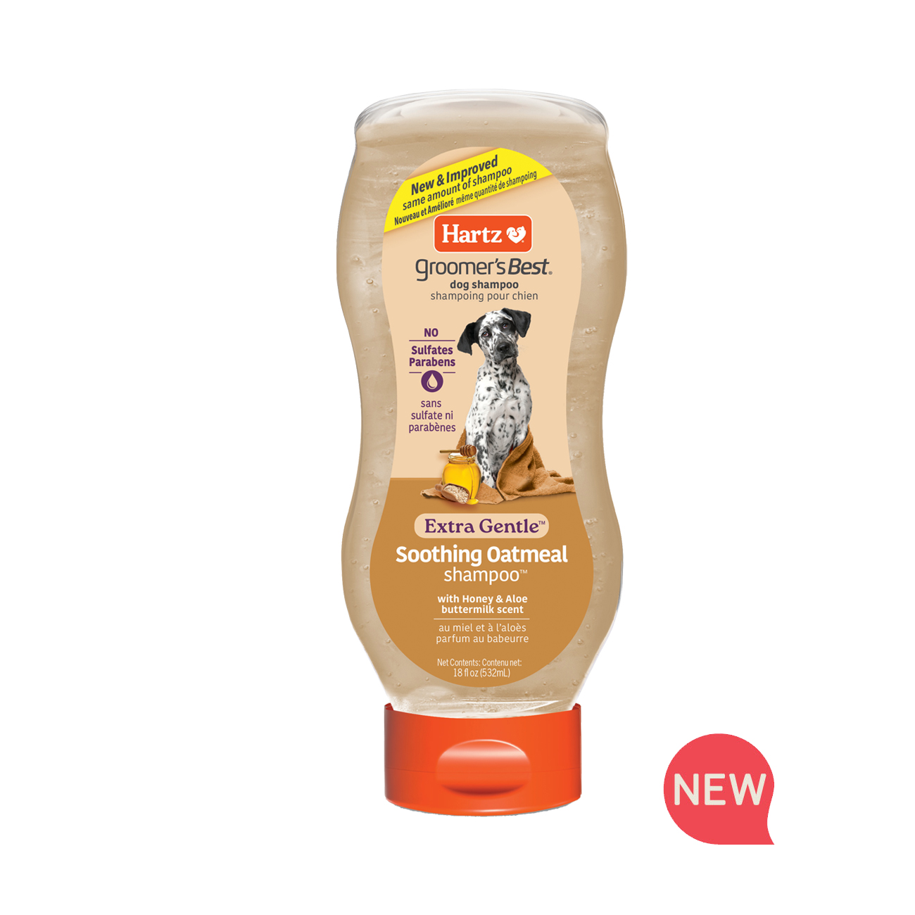 Groomer's Best® Extra Gentle™ Soothing Oatmeal Shampoo™ | Hartz