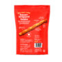 Hartz Oinkies Real Meaty Chews Bacon-Wrapped Twists. Back of 28 pack package.