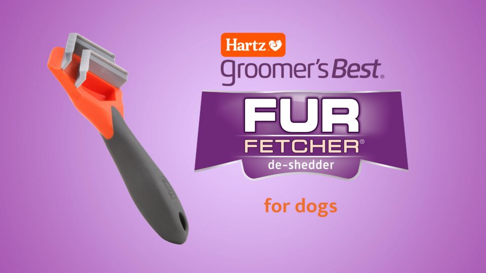 Groomer's Best Fur Fetcher De-Shedder for Dogs