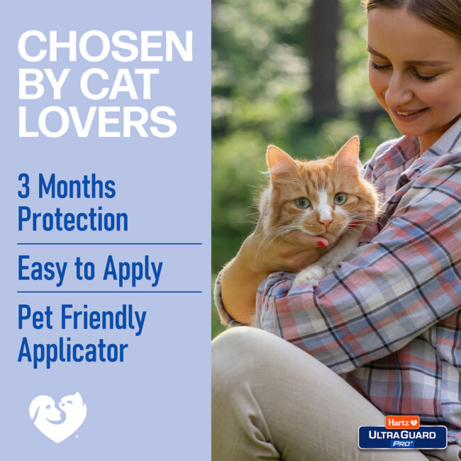 Cat Lovers choose Hartz ultraguard treatment
