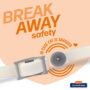 Break away safety cat collar